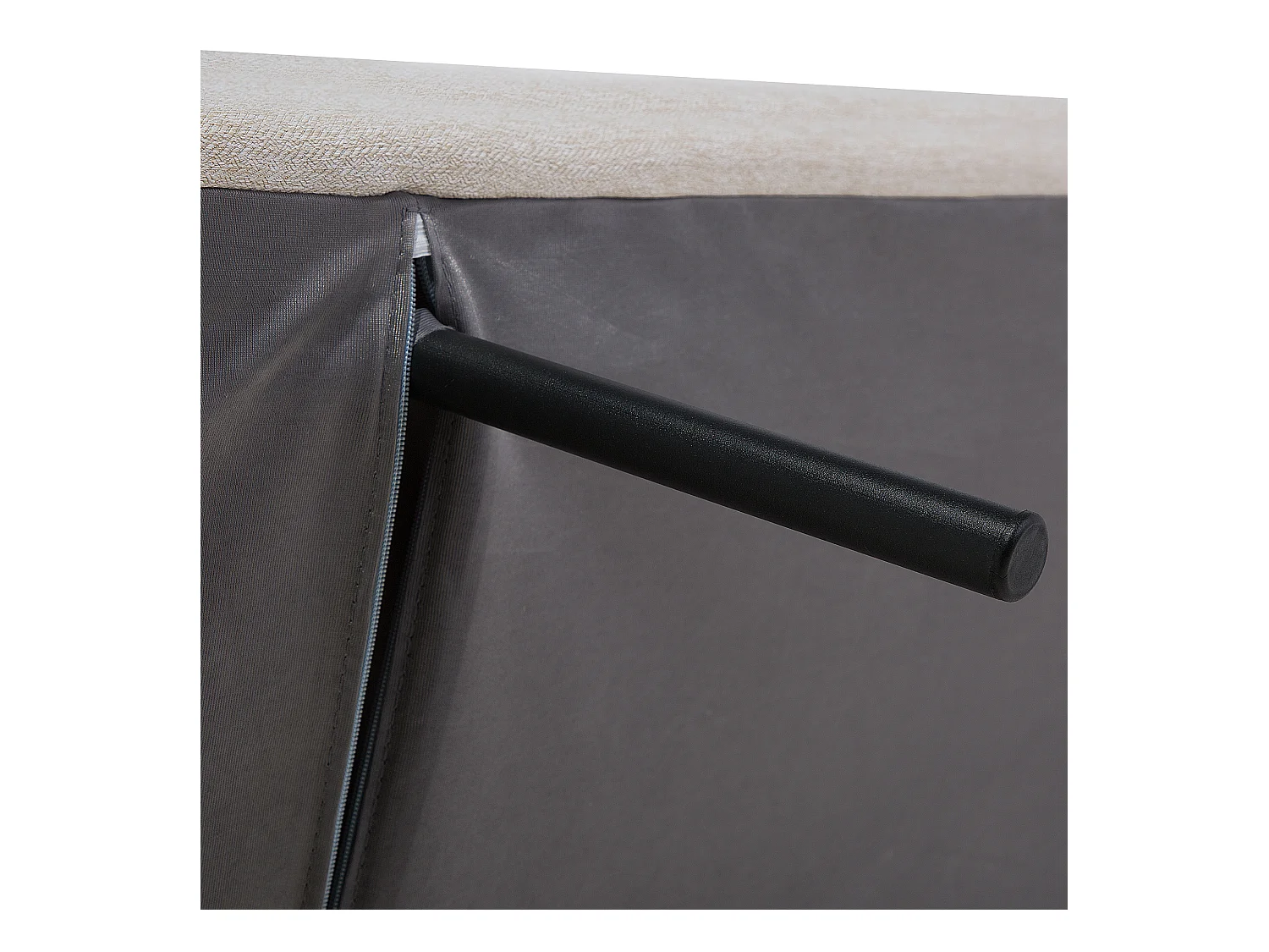 Canapé-lit 2 places INGARO Tissu Beige