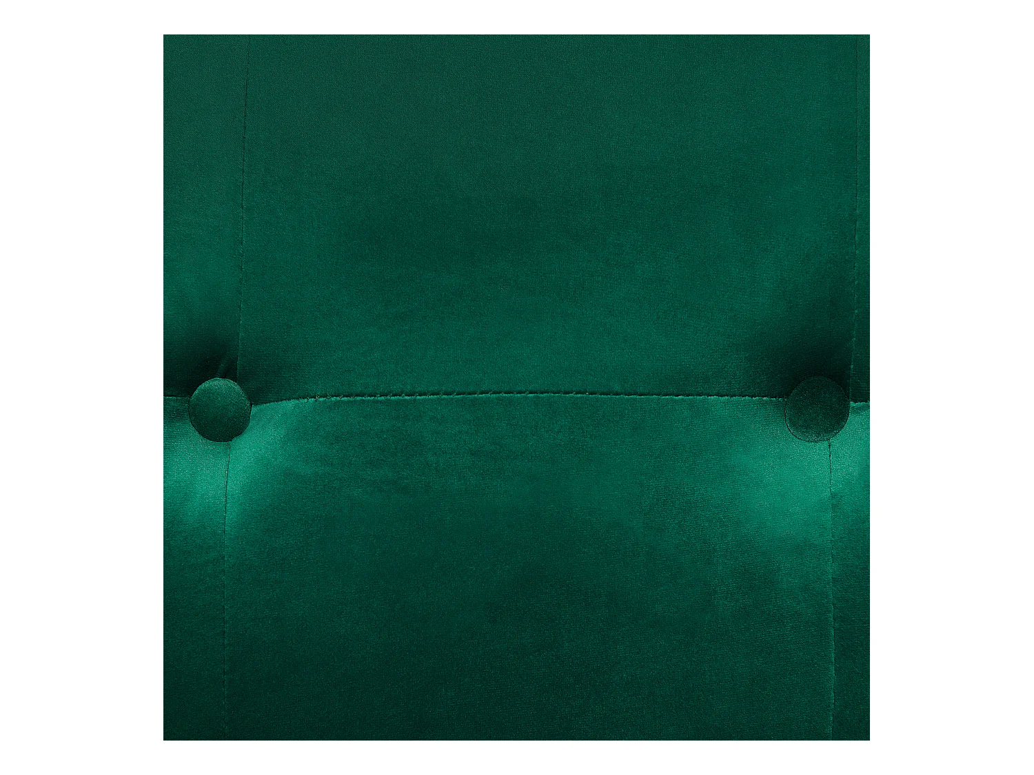 Canapé 3 places AVALDSENES Velours Vert émeraude