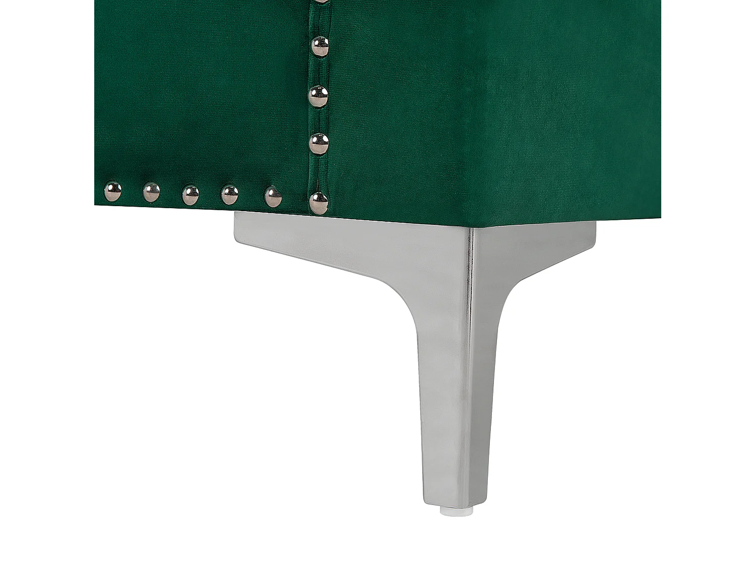 Canapé 3 places AVALDSENES Velours Vert émeraude