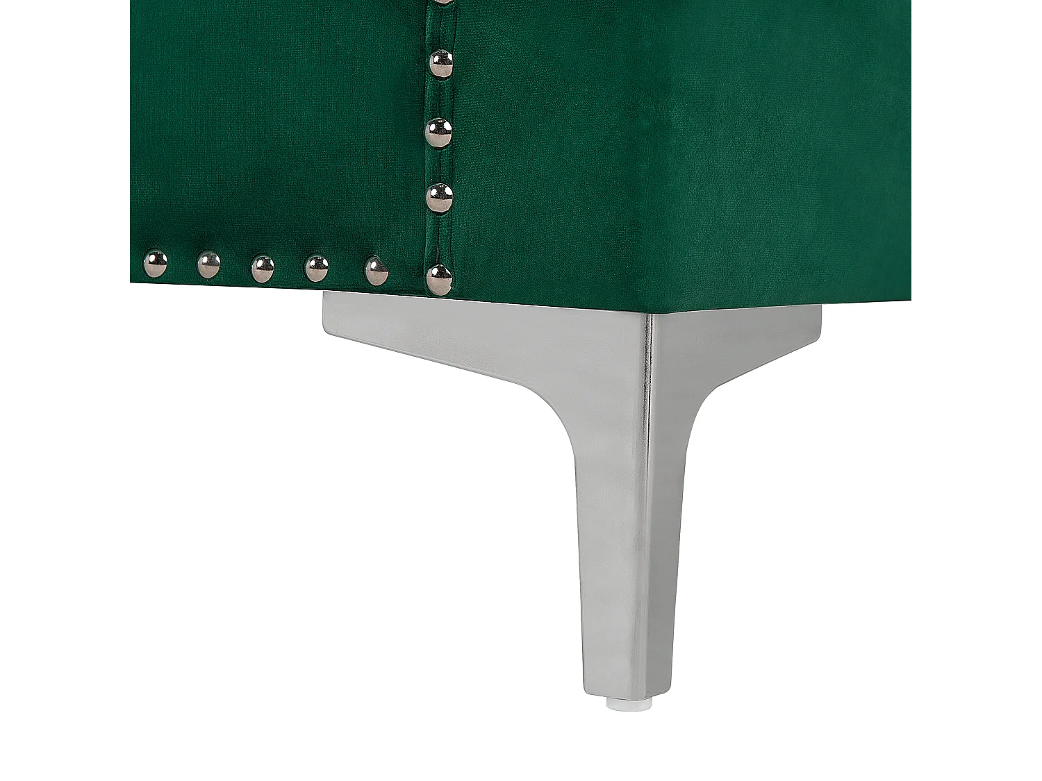 Canapé 3 places AVALDSENES Velours Vert émeraude