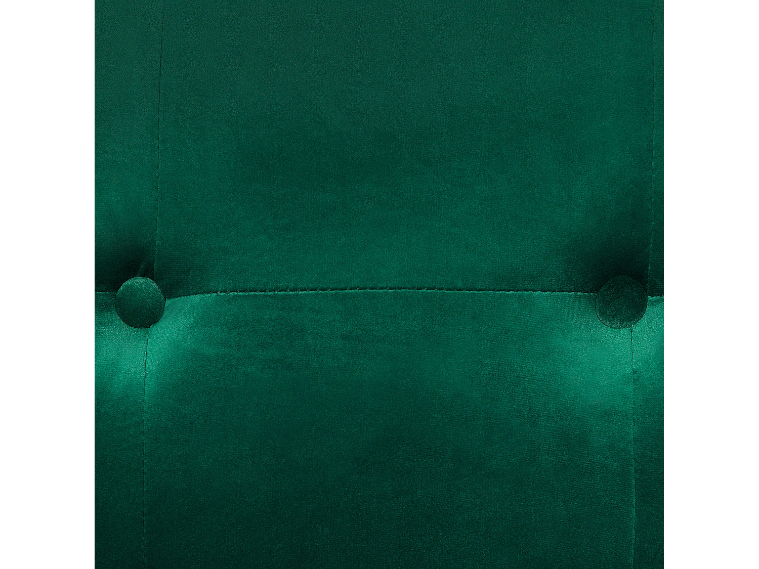 Canapé 3 places AVALDSENES Velours Vert émeraude