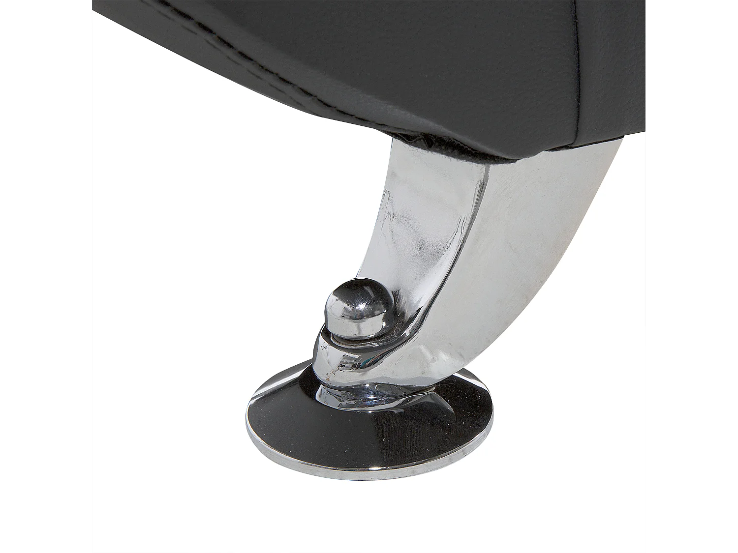 Bank LEIRA Kunstleer Grijs 2-zitter