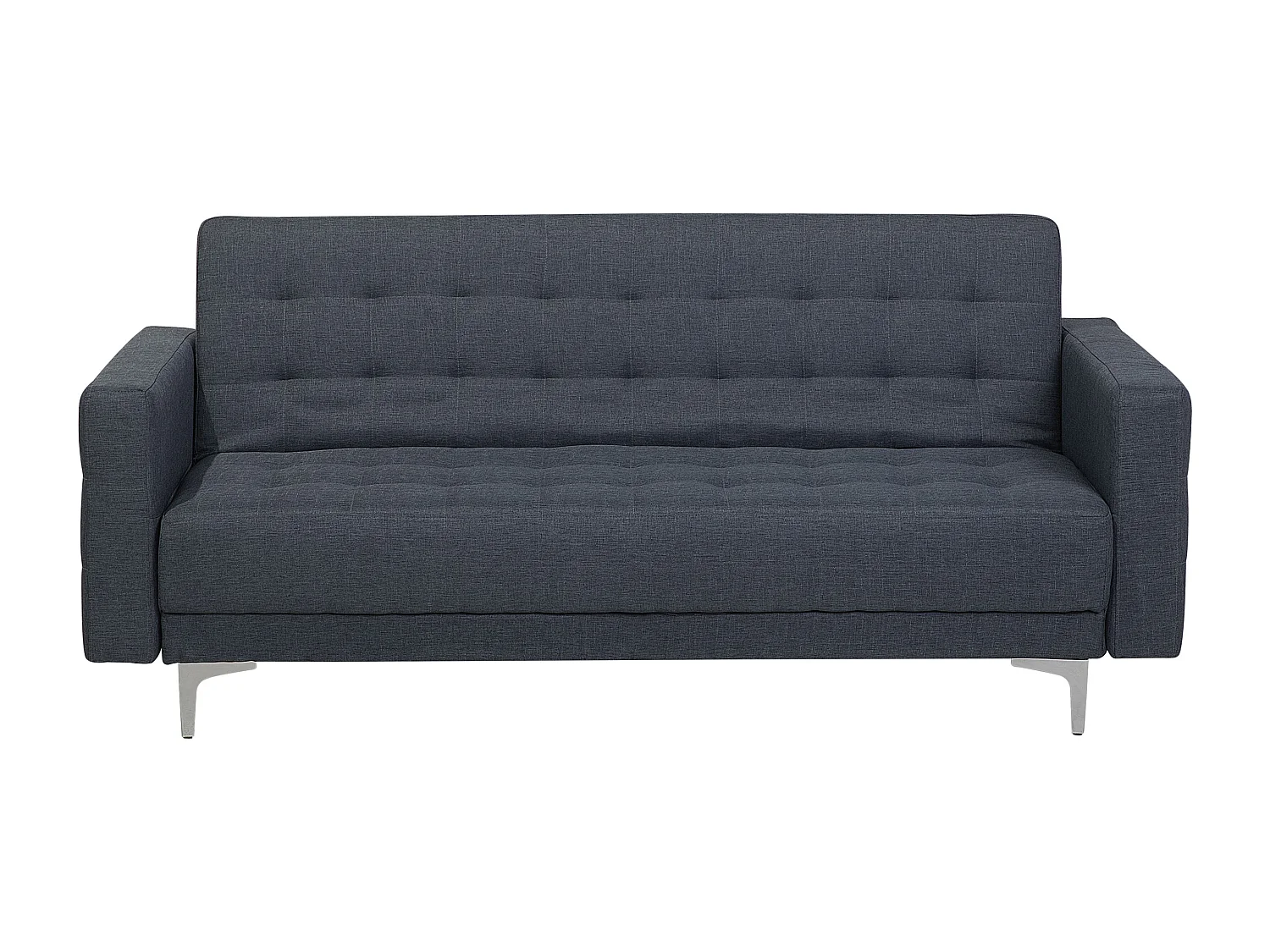 Moderner 3-Sitzer Sofa Polsterbezug dunkelgrau Aberdeen