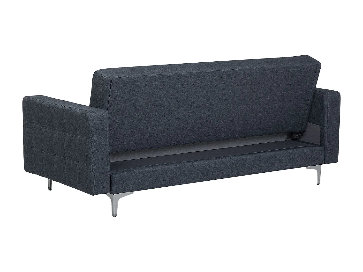 Moderner 3-Sitzer Sofa Polsterbezug dunkelgrau Aberdeen