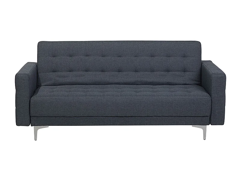 Moderner 3-Sitzer Sofa Polsterbezug dunkelgrau Aberdeen