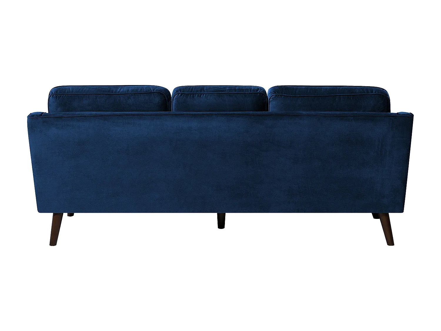 Divano LOKKA Velluto Blu marino 3 posti