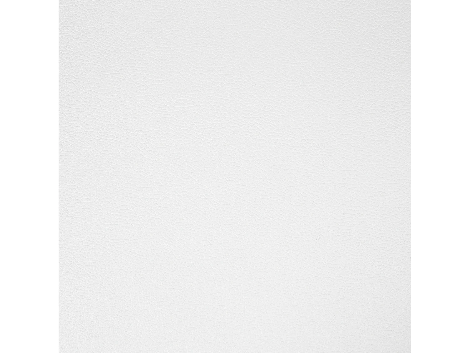 Canapé 3 places VISSLAND Cuir PU Blanc