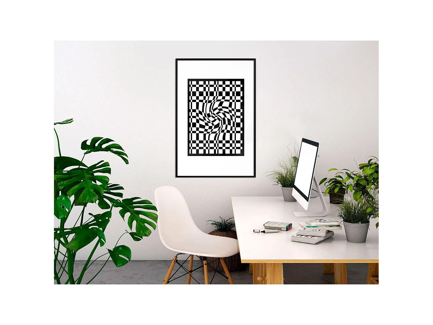 Tableau cadre Sur l'art - 40 x 60 cm