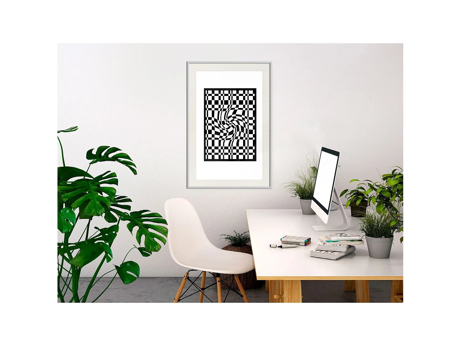 Tableau cadre Sur l'art - 40 x 60 cm