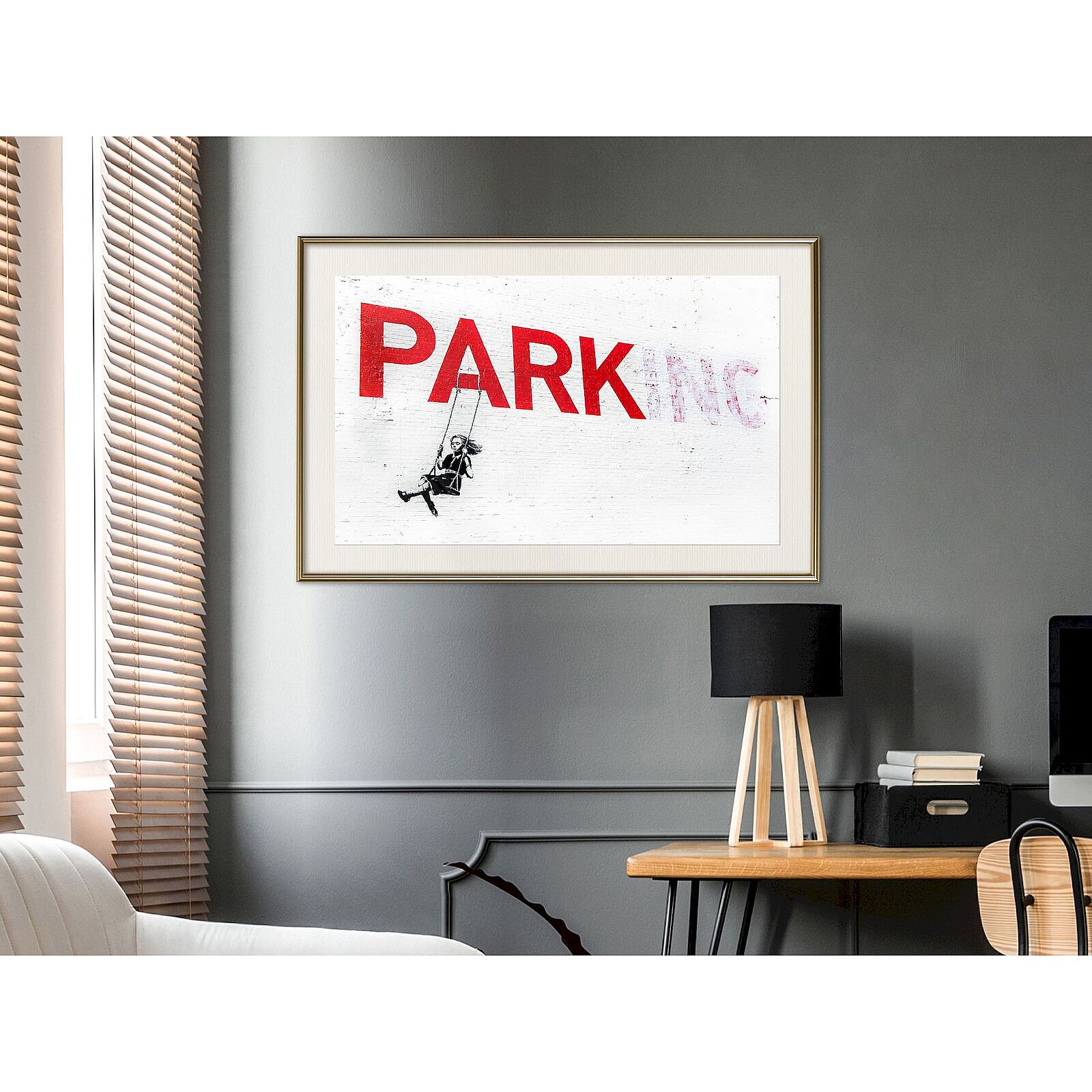 Affiche sur toile Messaggio di Pace Banksy art de rue moderne