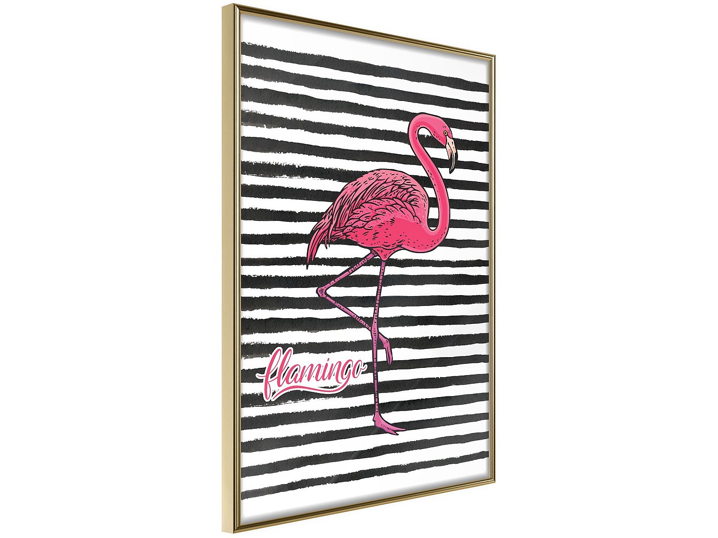Cadre Rayé Marine – Two's Company, Déco Murale, Neuf