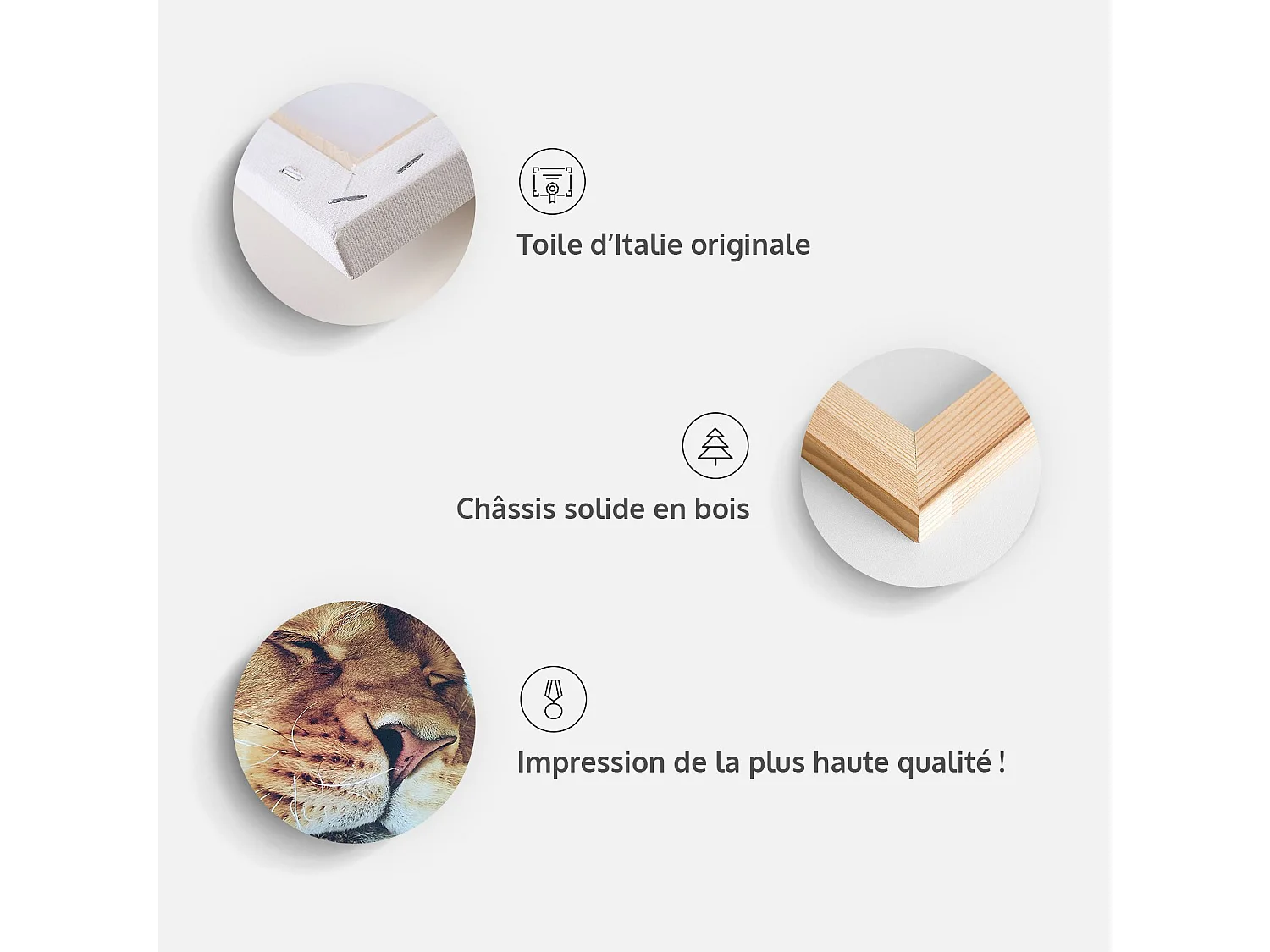 Tableau Black Stone Vertical - 60 x 90 cm