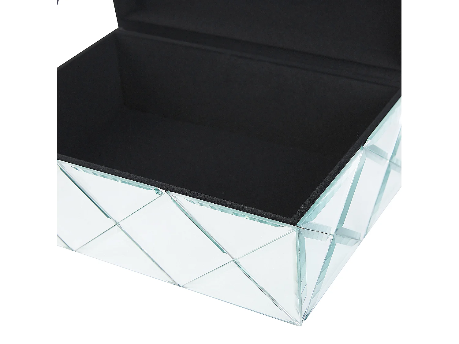 Opbergdoosje GORRON Glas Zilver