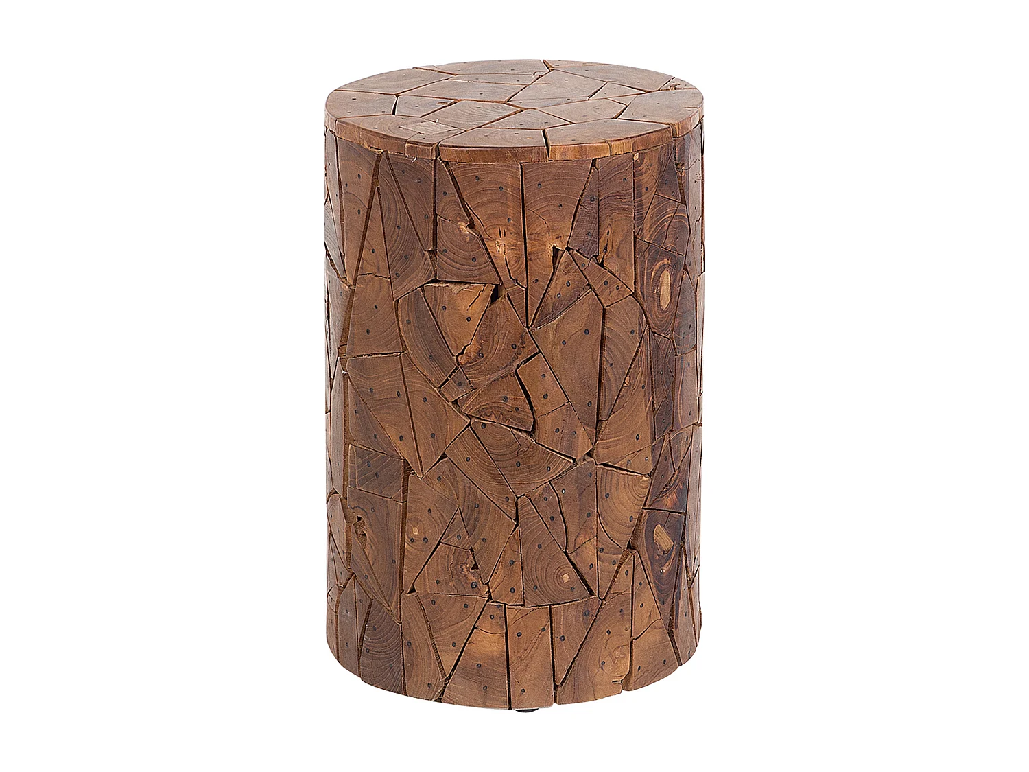 Table d'appoint DAWSON Teck Marron