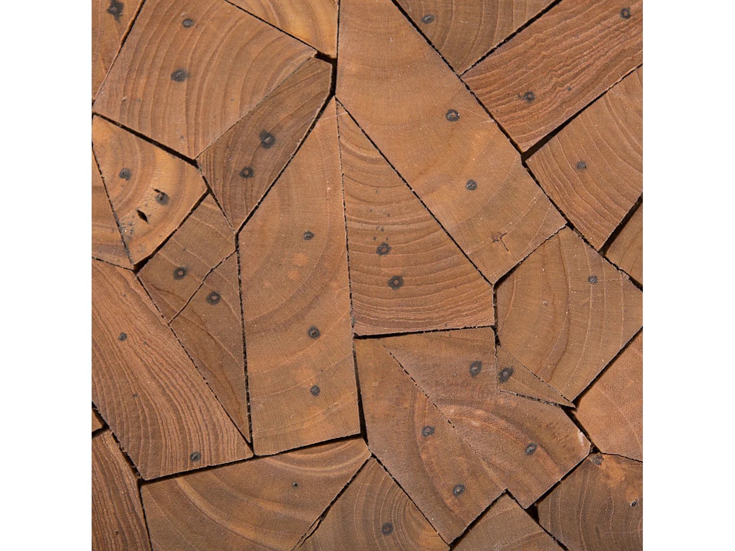 Bijzettafel DAWSON Teakhout Bruin