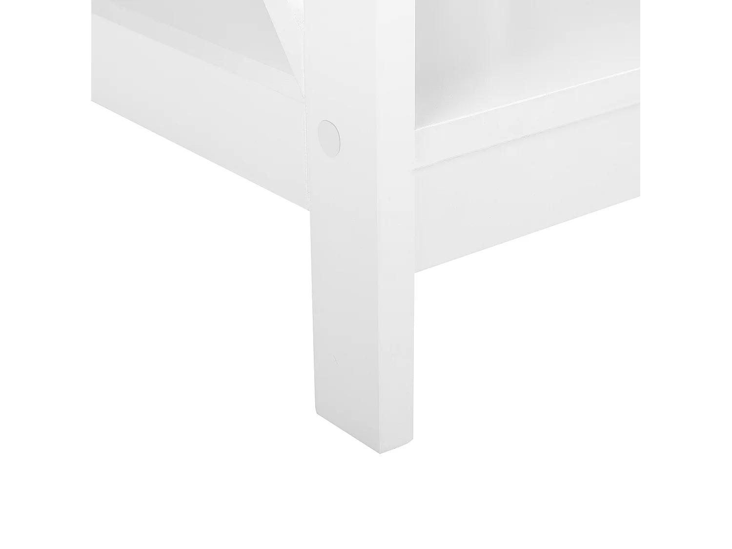 Table d'appoint FOSTER Blanc