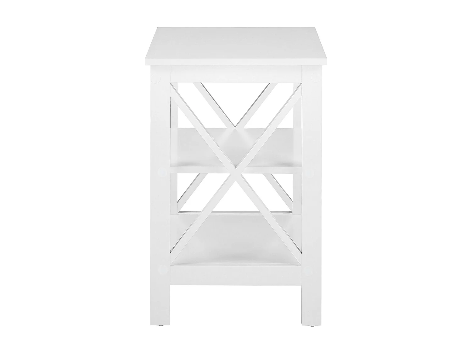 Table d'appoint FOSTER Blanc