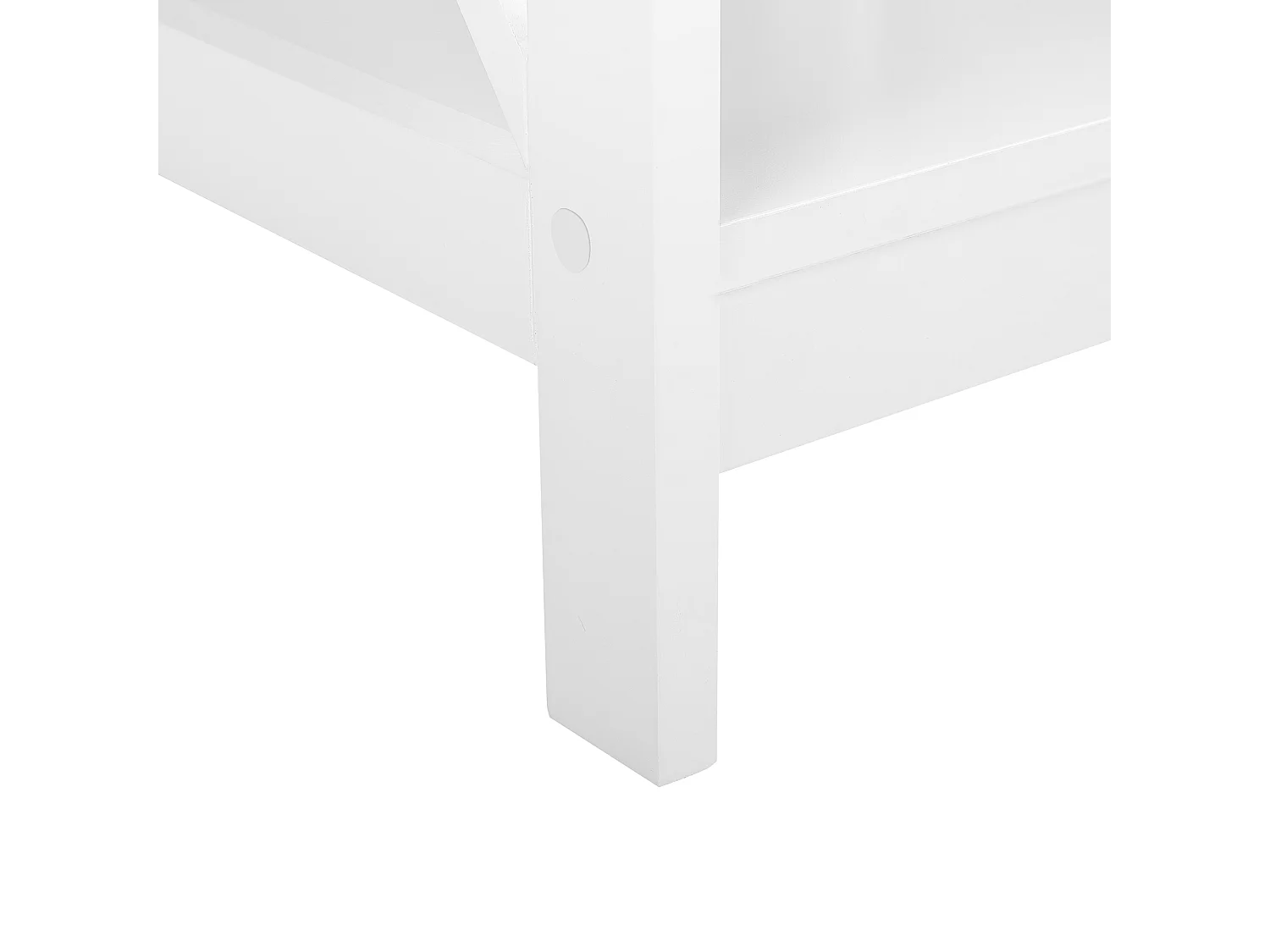 Table d'appoint FOSTER Blanc