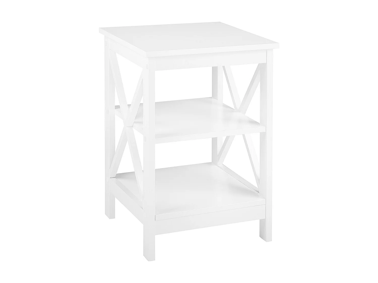 Table d'appoint FOSTER Blanc