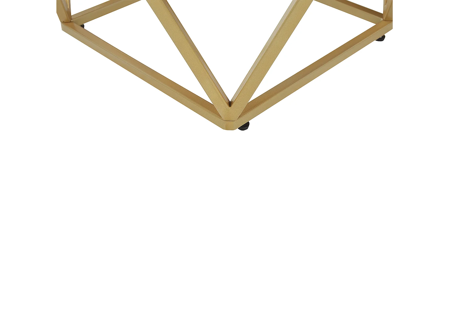 Table d'appoint MALIBU Marbre beige