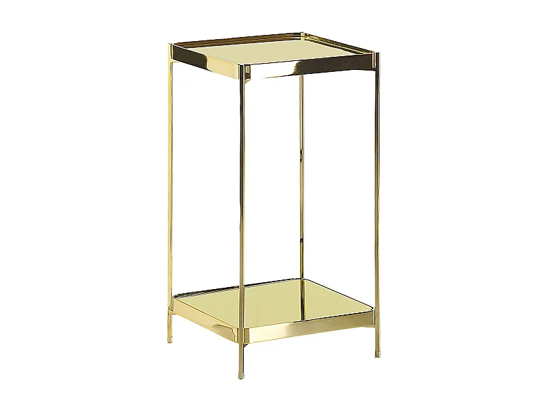 Table d\'appoint ALSEA Verre de sécurité Doré