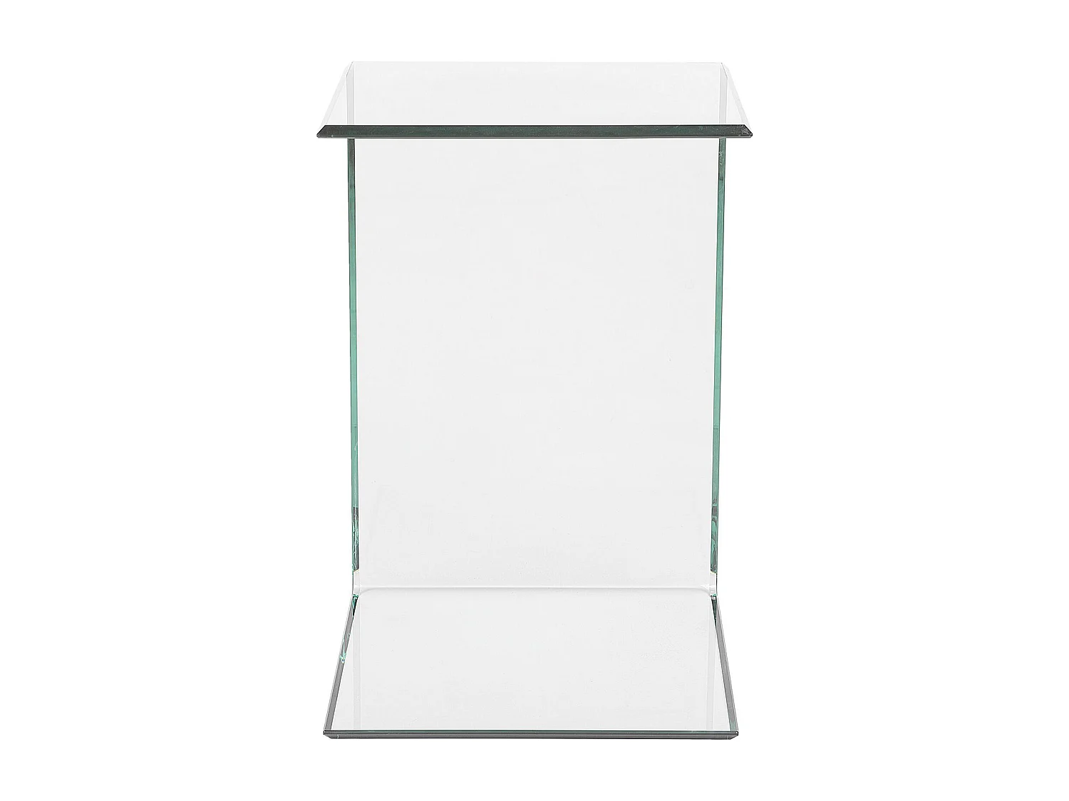 Bijzettafel LOURDES Veiligheidsglas Transparant