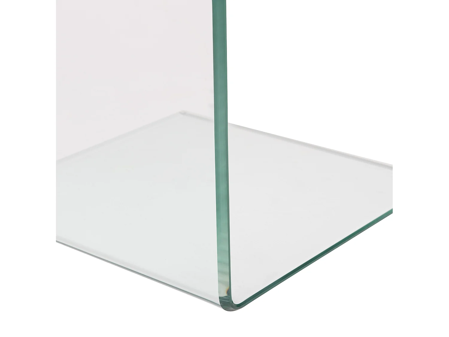 Bijzettafel LOURDES Veiligheidsglas Transparant