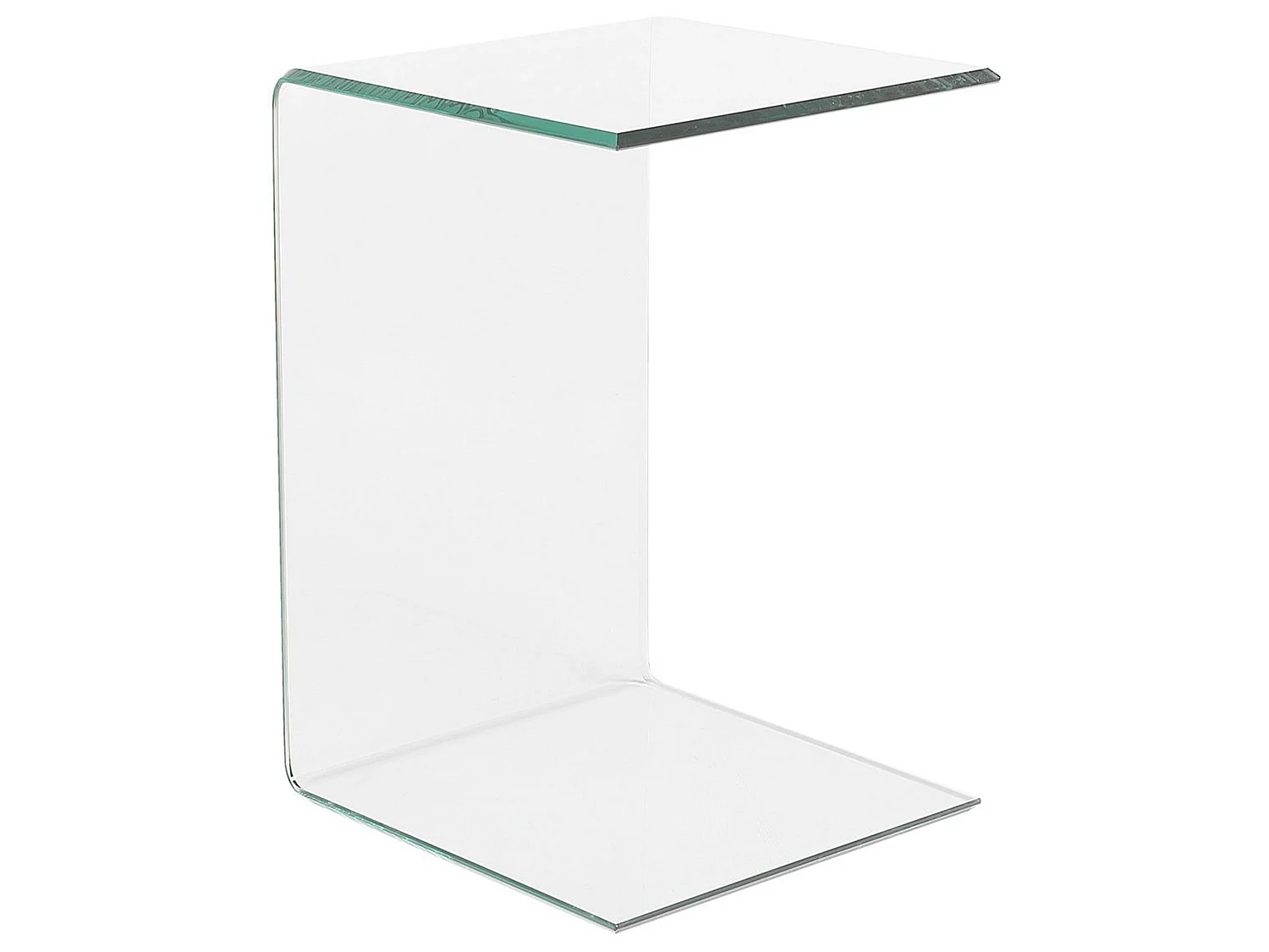 Beistelltisch LOURDES Sicherheitsglas Transparent