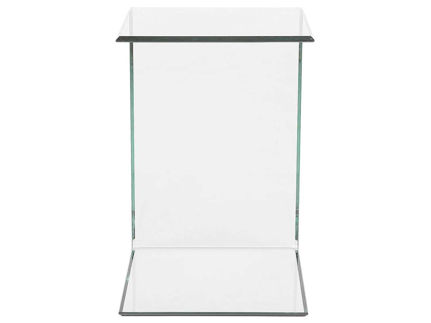 Beistelltisch LOURDES Sicherheitsglas Transparent