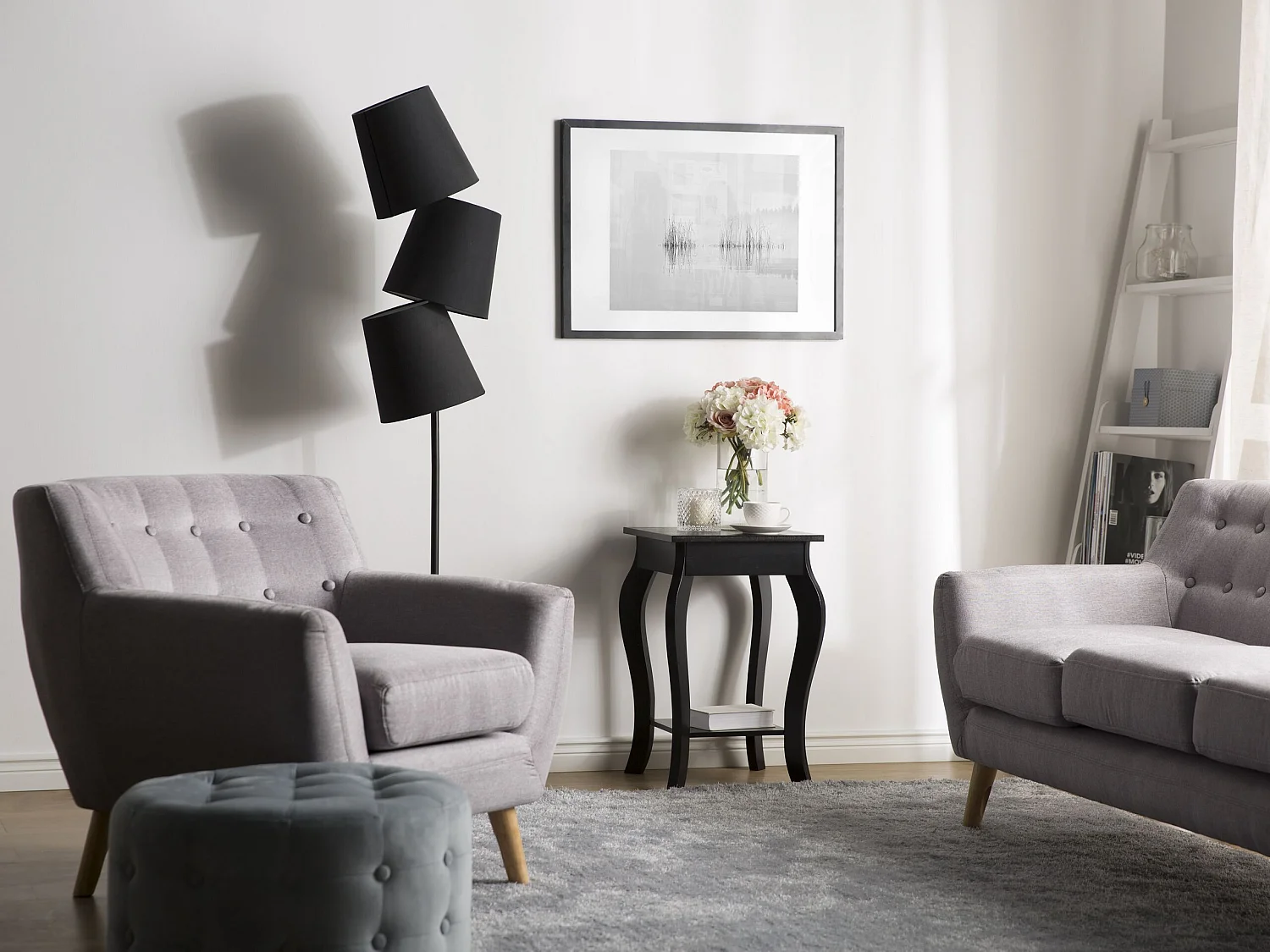 Table appoint noire AVON