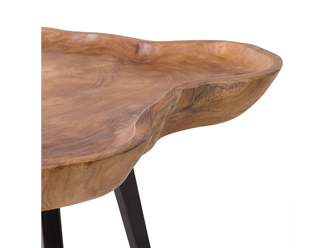 Bijzettafel ELSA Teakhout Bruin