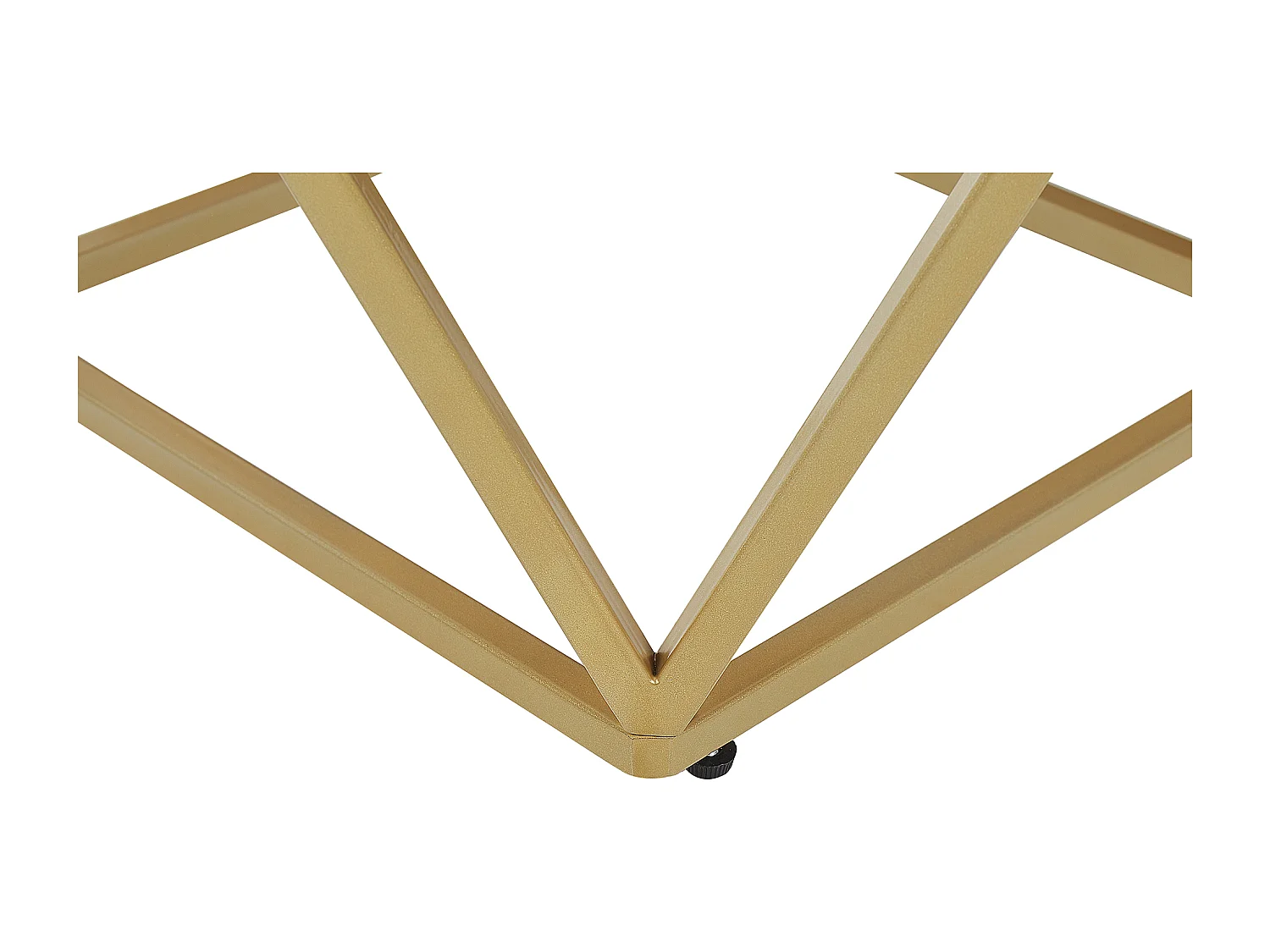 Table d'appoint MALIBU Noir/doré