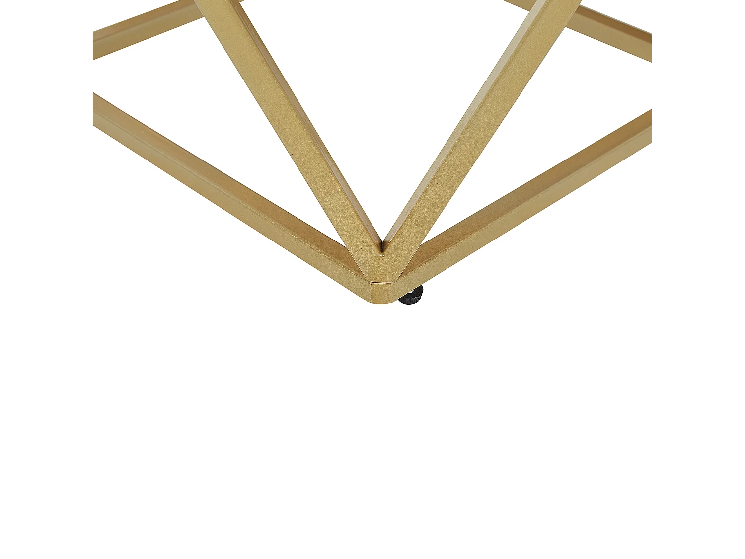 Table d'appoint MALIBU Noir/doré