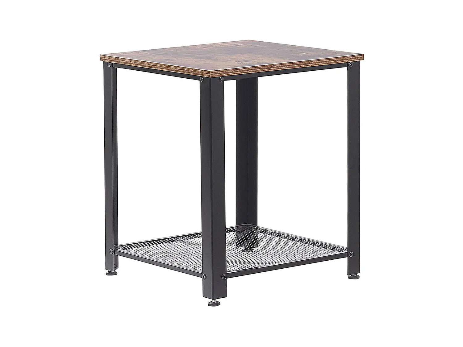 Table d'appoint ASTON Marron/noir