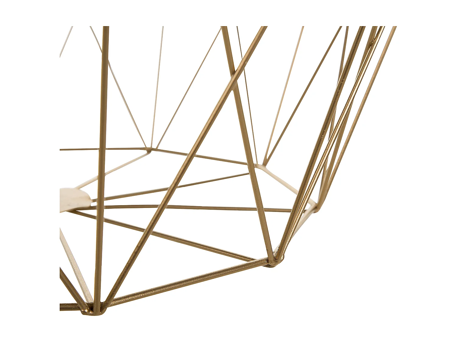 Table d'appoint ELIDA Doré