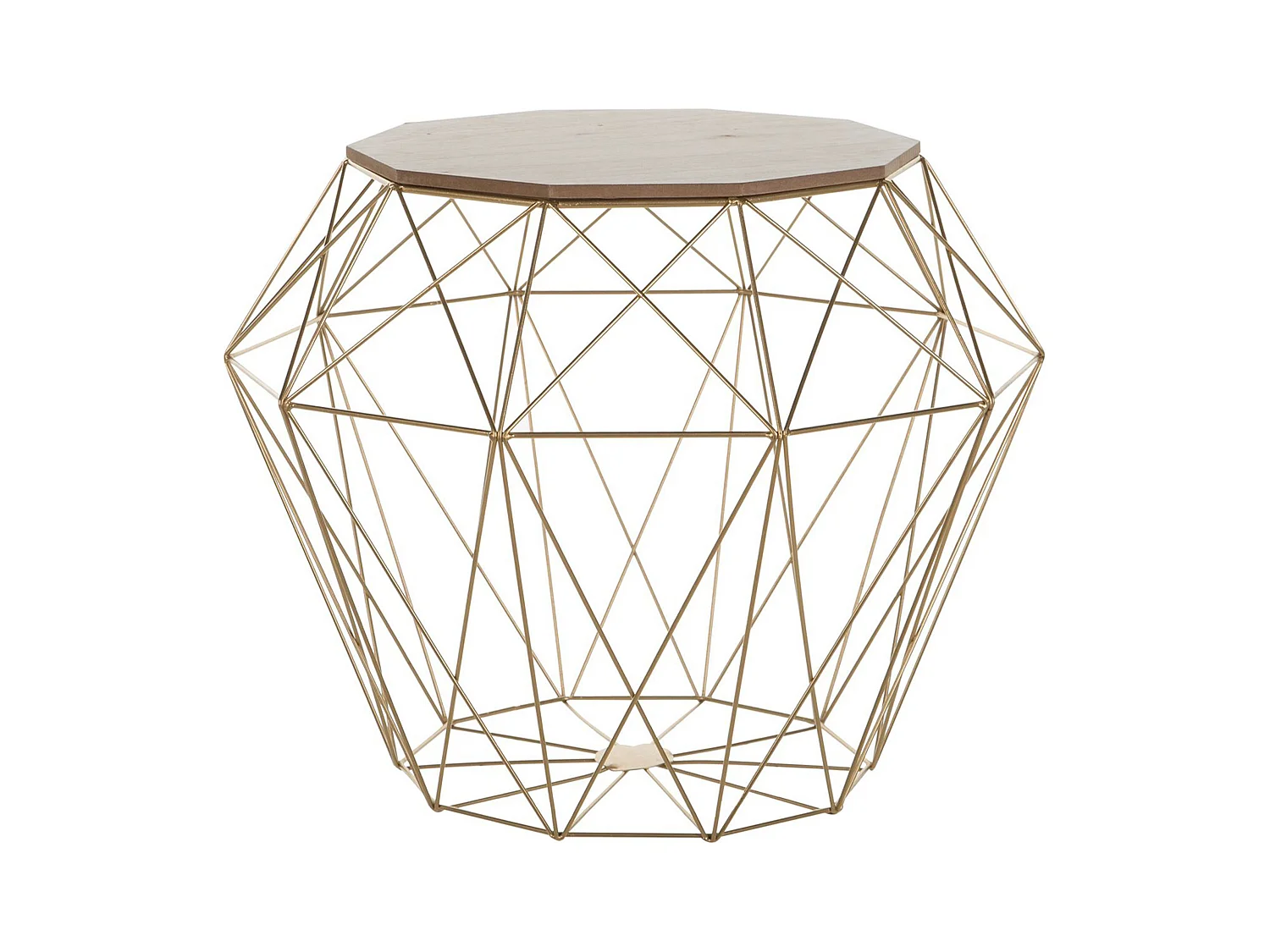 Table d'appoint ELIDA Doré