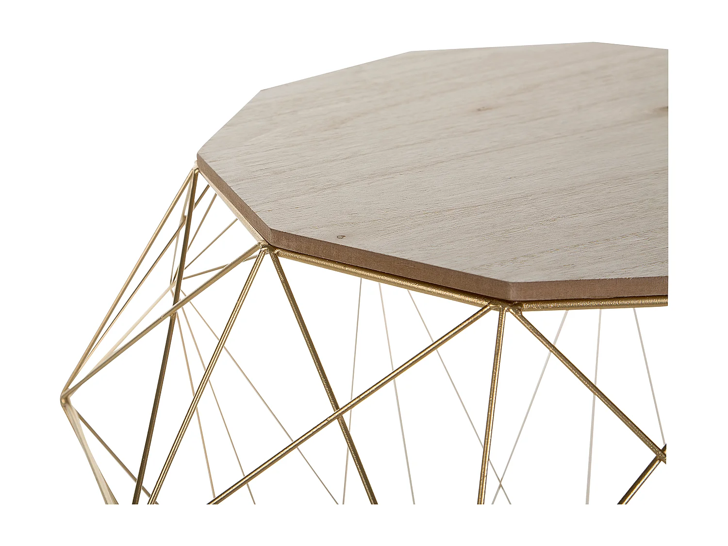 Table d'appoint ELIDA Doré