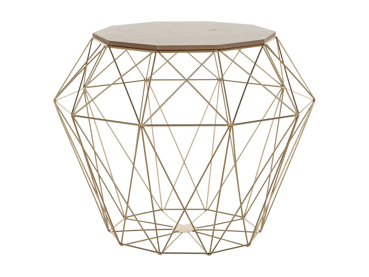 Table d'appoint ELIDA Doré