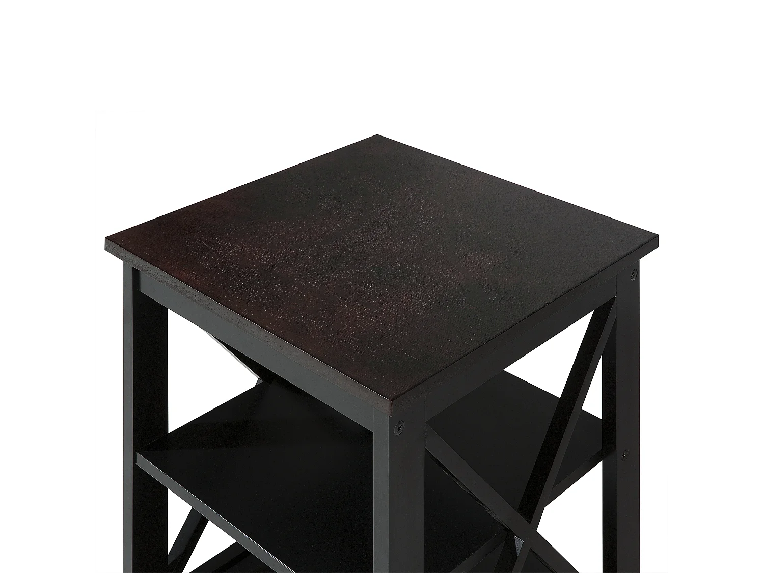 Stolik pomocniczy FOSTER Czarny