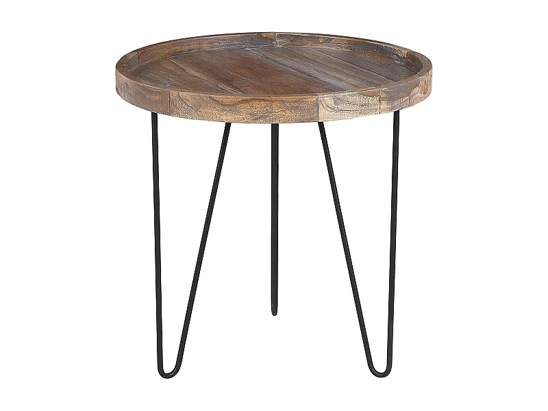 Mesa auxiliar BONDISS Madera Marrón oscuro