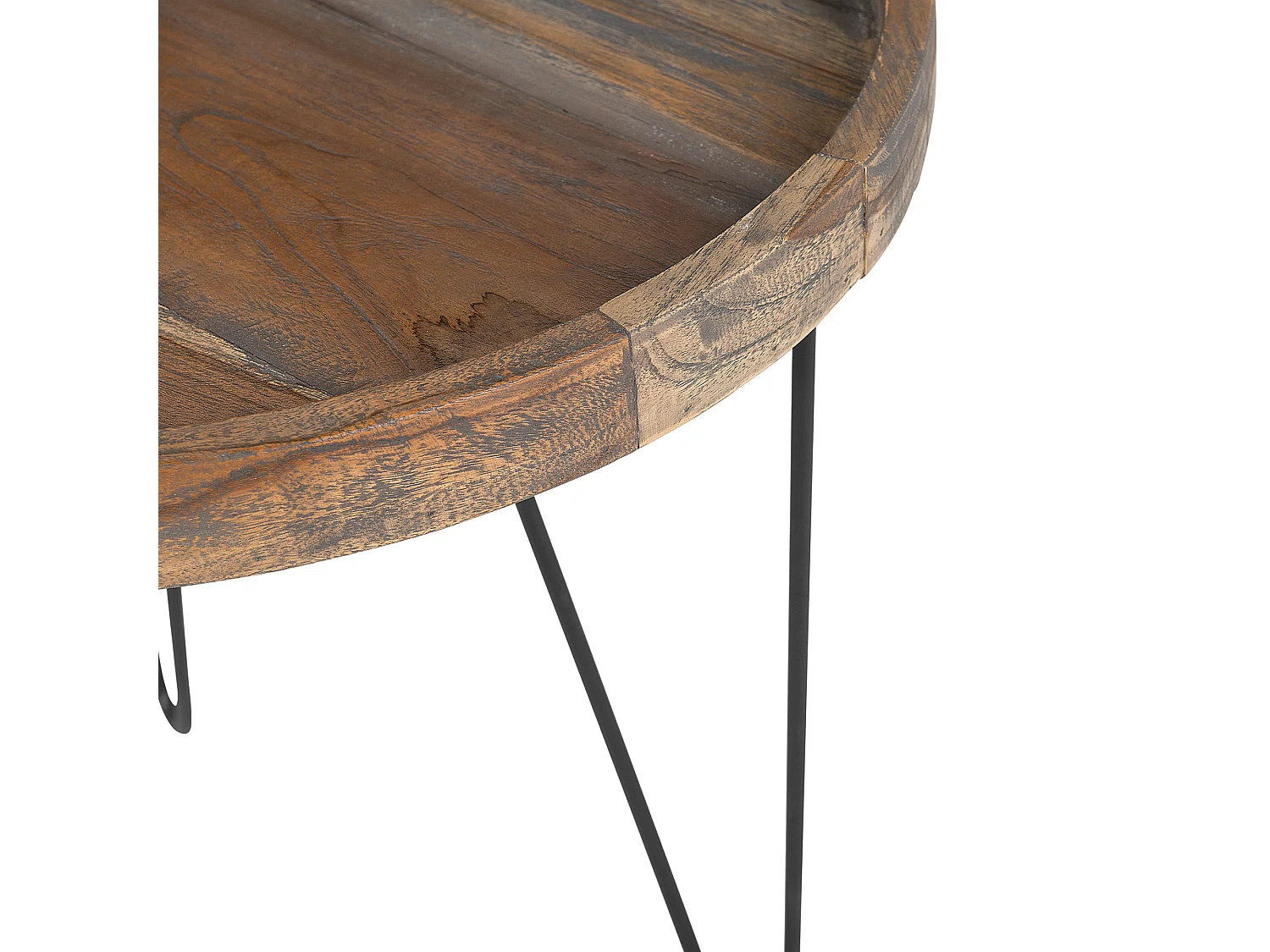 Mesa auxiliar BONDISS Madera Marrón oscuro