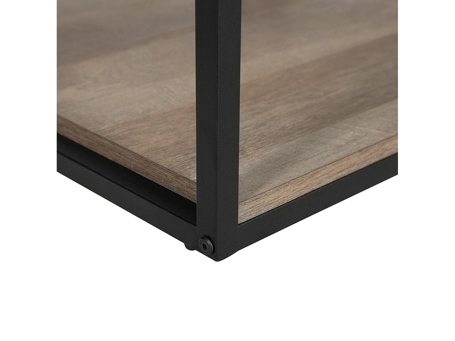 Tavolino FORRES Marrone/ Nero