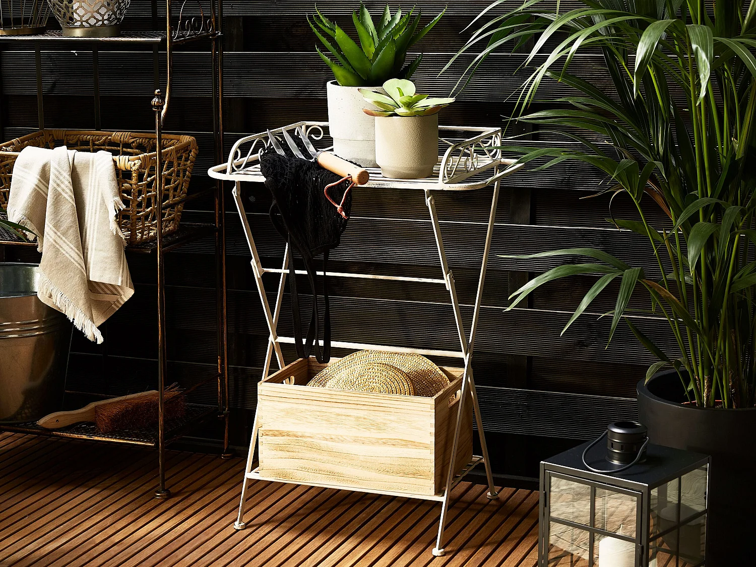 Mesa de apoio ANCUD Metal Branco