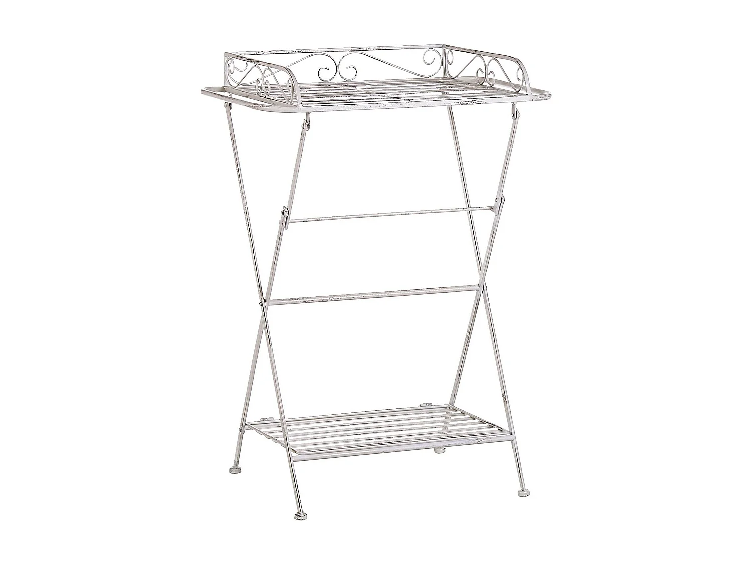 Table d'appoint ANCUD Métal Blanc