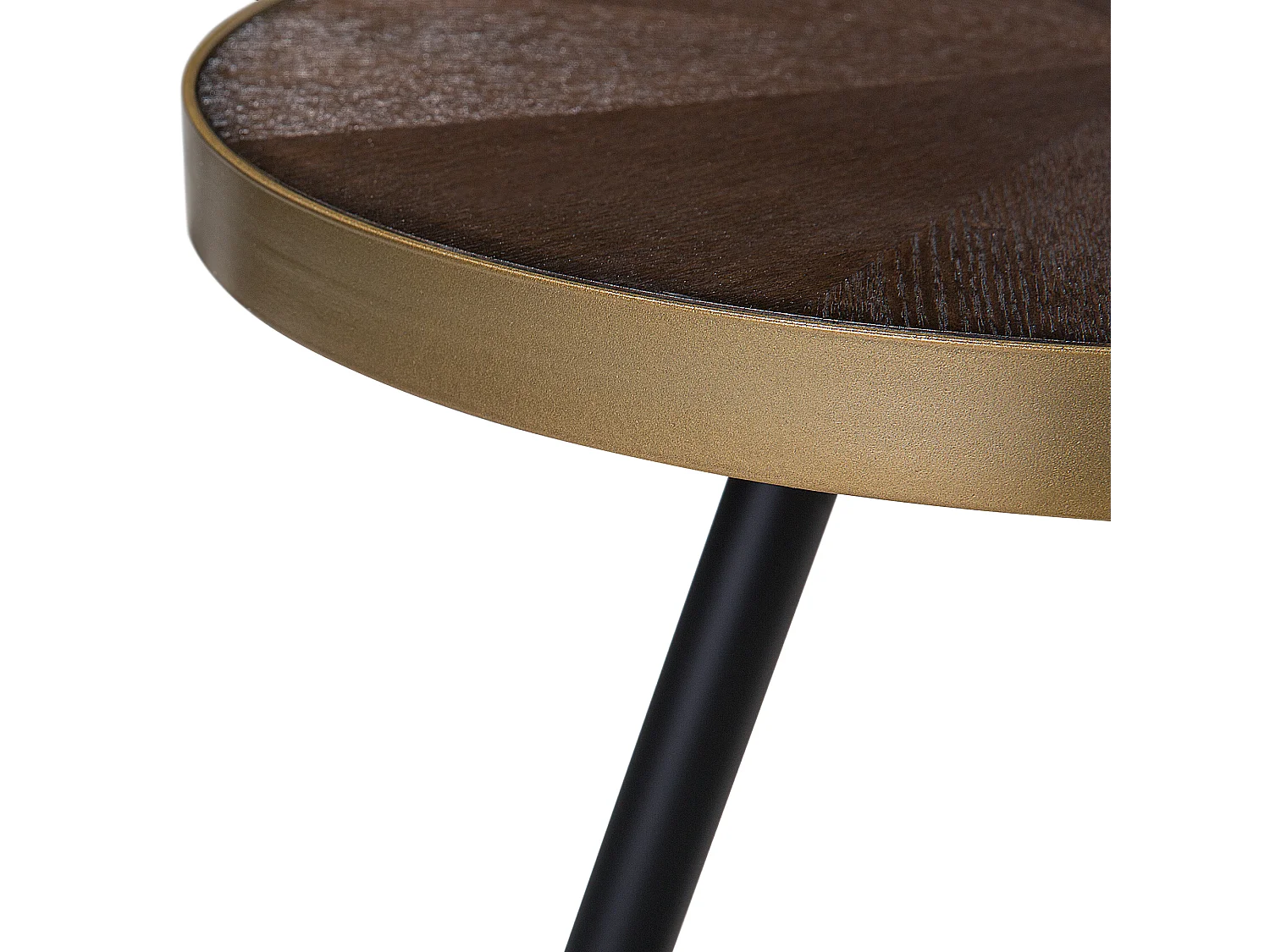 Bijzettafel RAMONA Donker essenhout