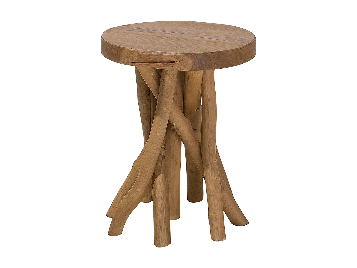 Bijzettafel MERRITT Teakhout Bruin