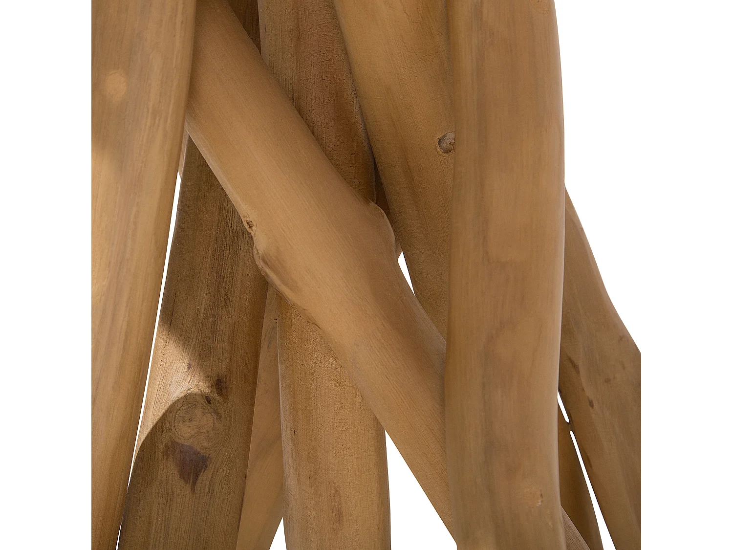 Bijzettafel MERRITT Teakhout Bruin