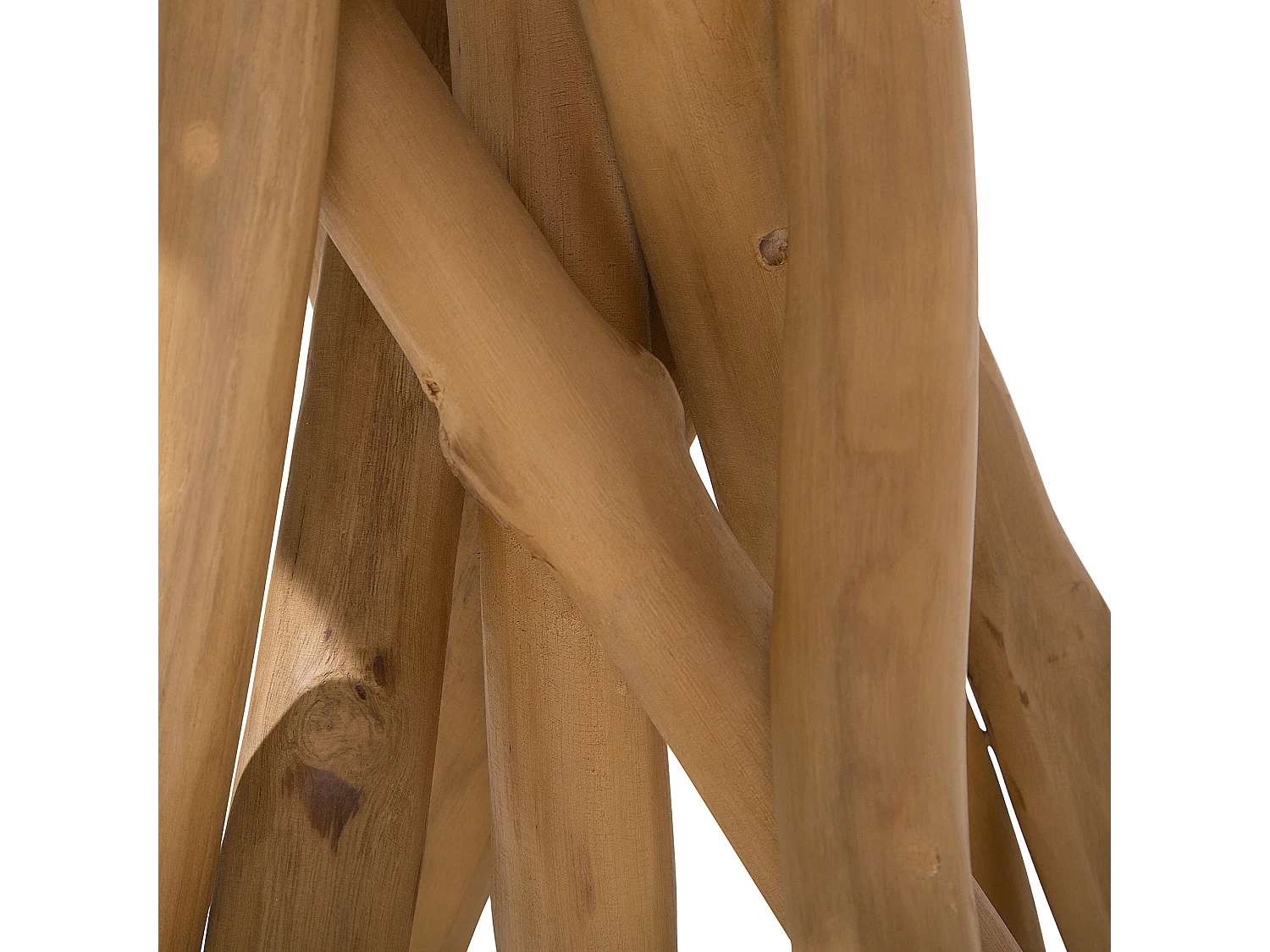 Bijzettafel MERRITT Teakhout Bruin