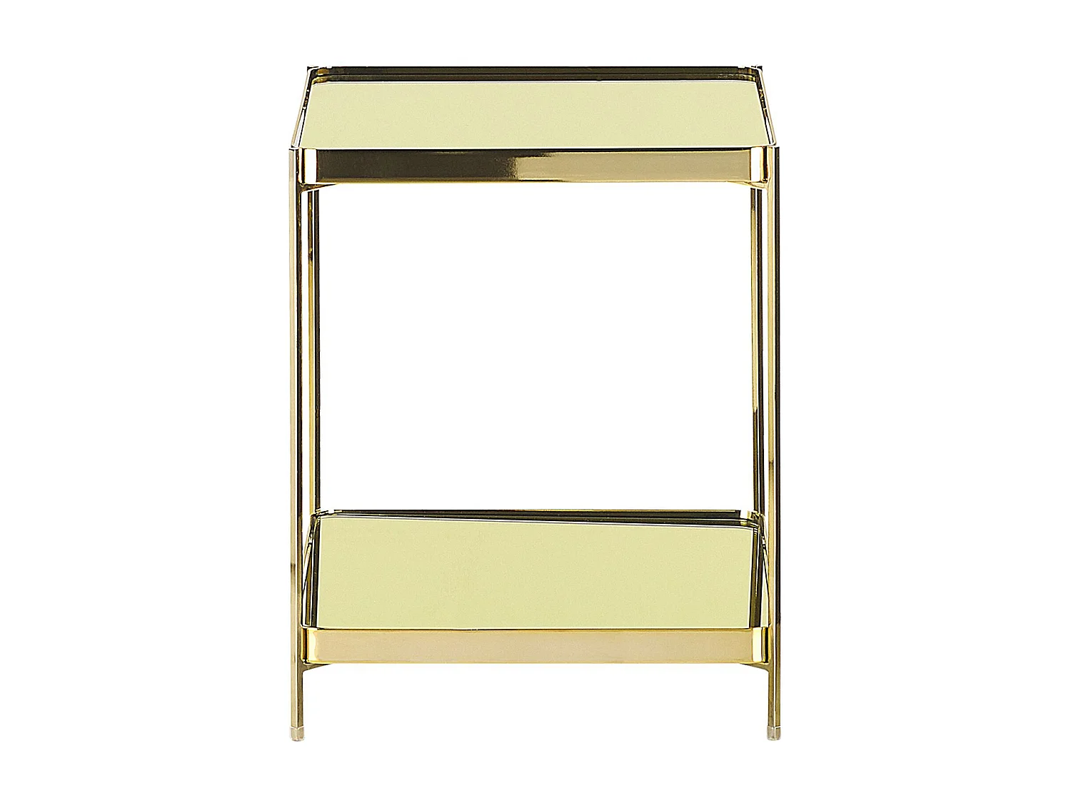 Bijzettafel ALSEA Veiligheidsglas Goud