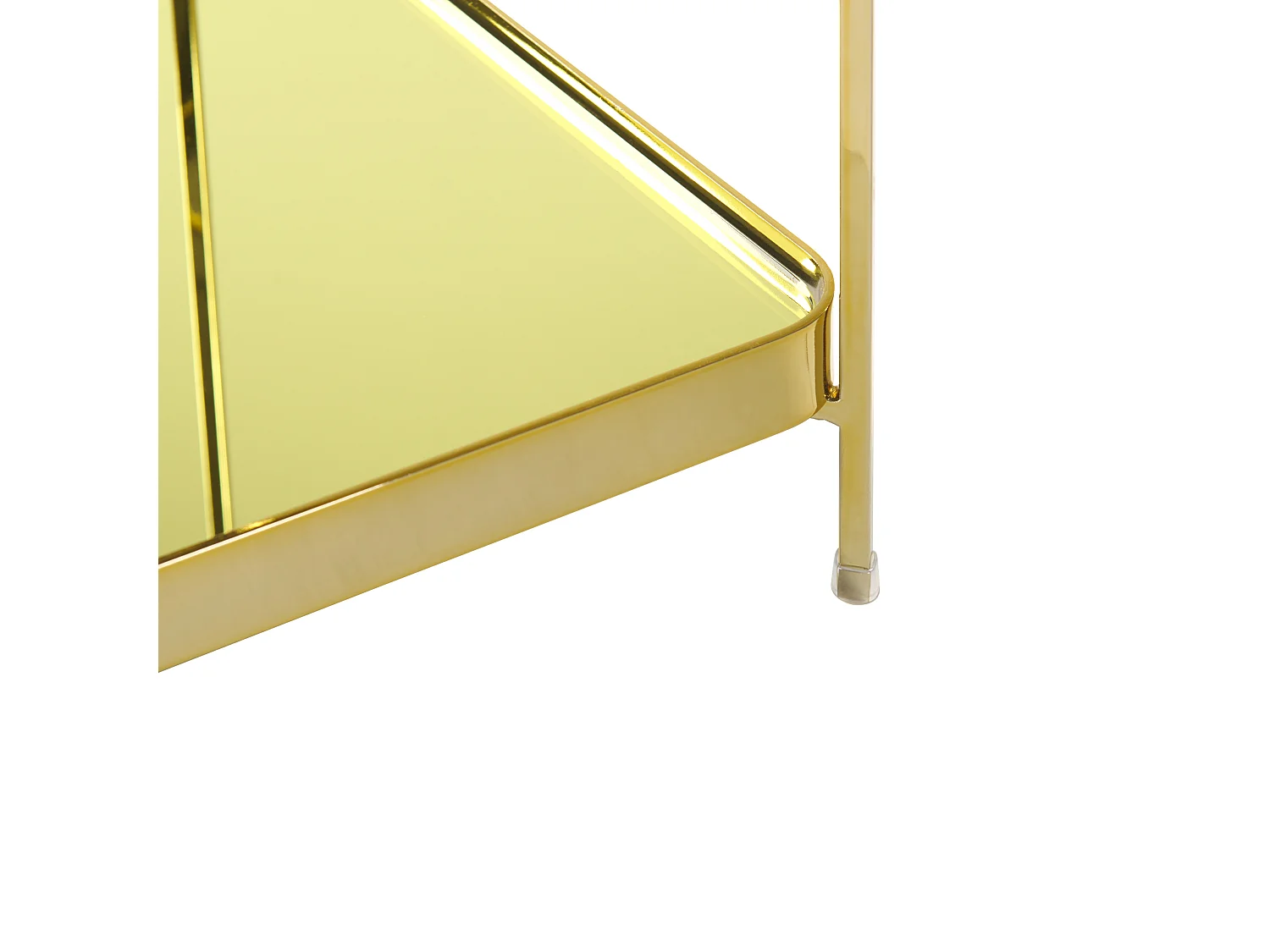 Bijzettafel ALSEA Veiligheidsglas Goud